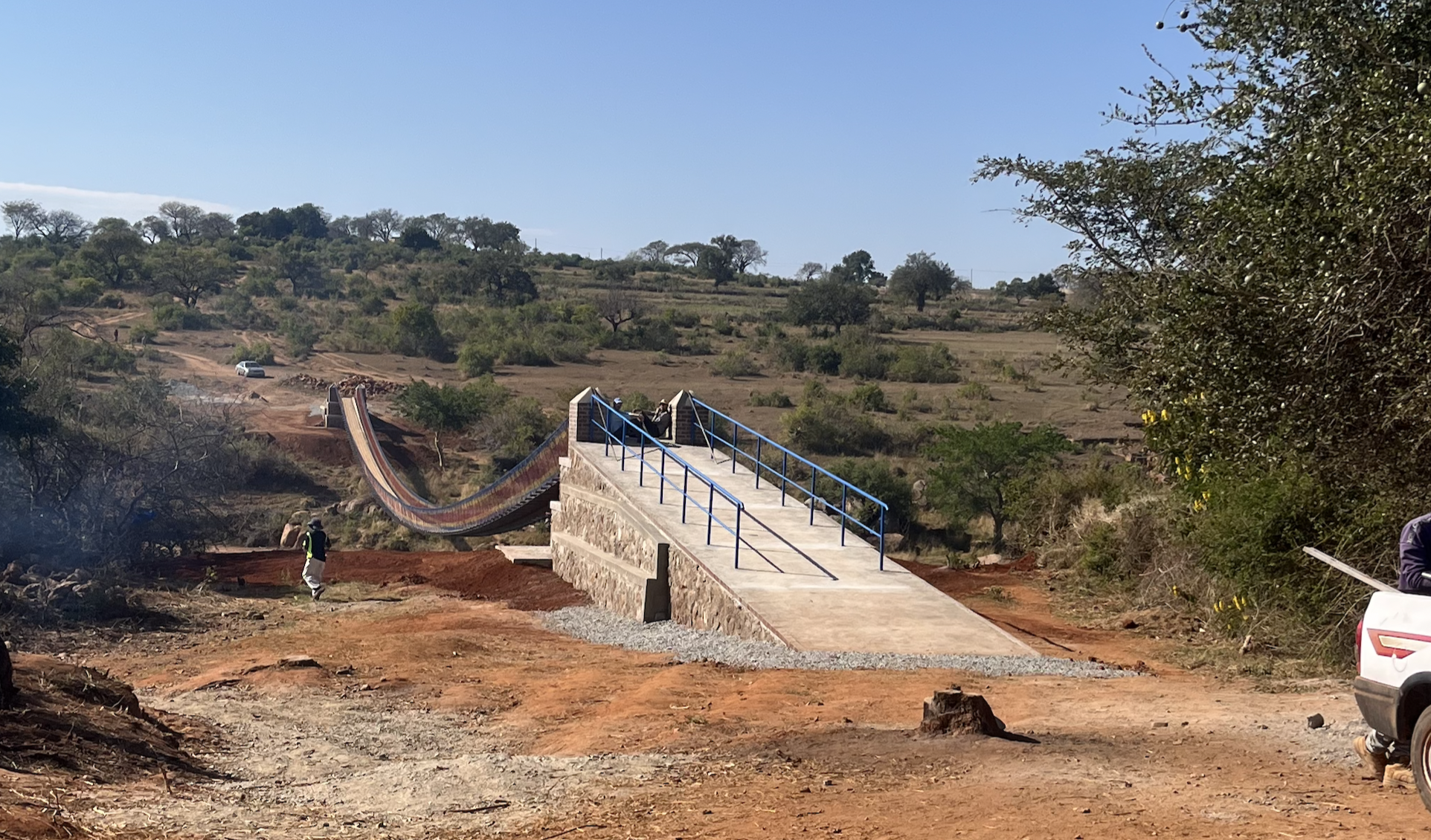 Nyakuza Suspended Footbridge