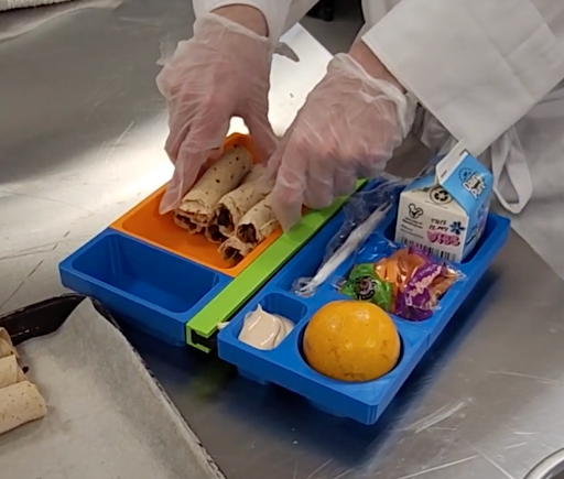 Prototype lunch tray